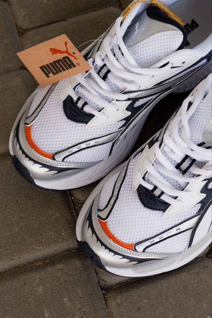 Puma Morphic Base White Black Orange - Зображення 6