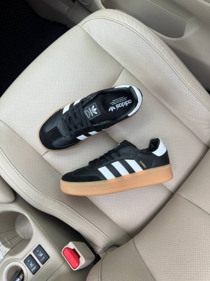 Adidas Samba XLG Black White - Зображення 7
