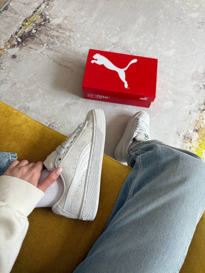 Puma Suede XL Beige White - Зображення 6