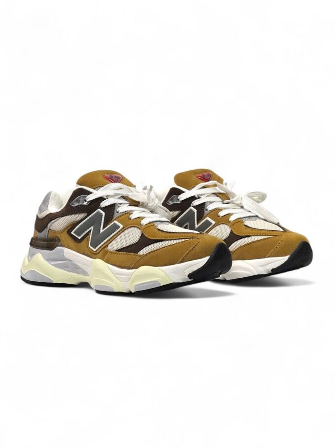 New Balance 9060 Mustard Brown Beige - Зображення 2