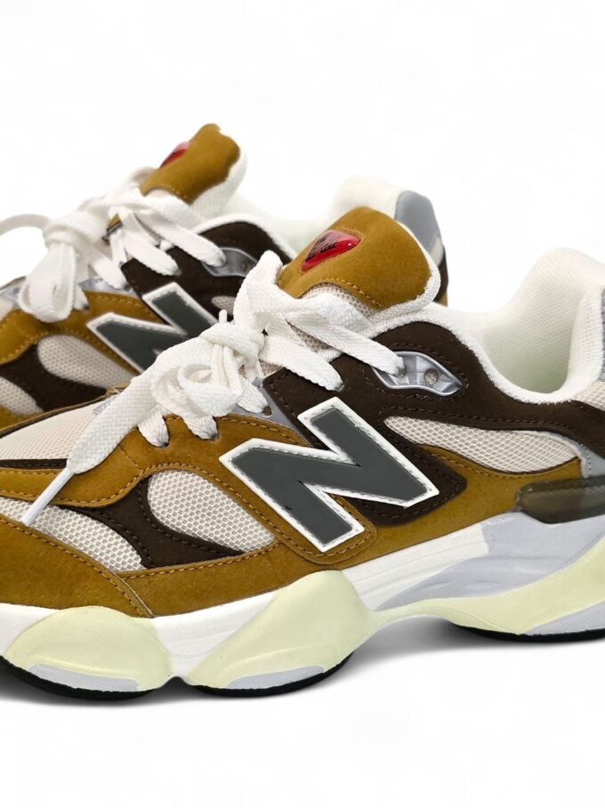 New Balance 9060 Mustard Brown Beige - Зображення 4