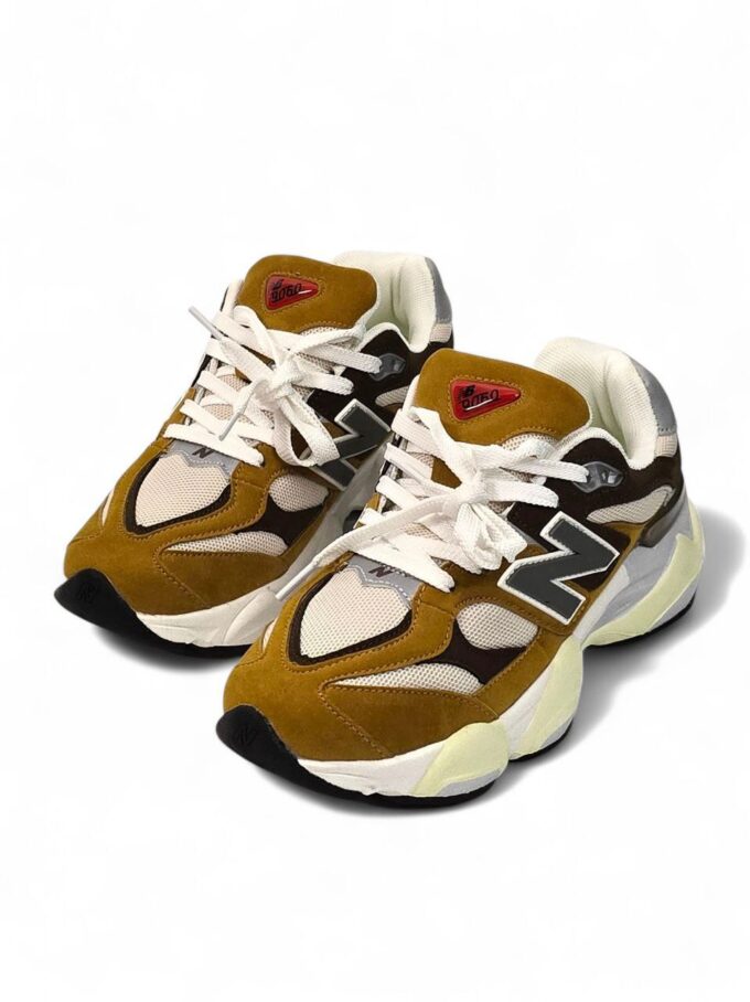 New Balance 9060 Mustard Brown Beige - Зображення 3