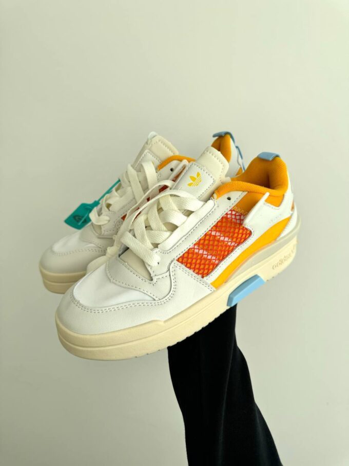 Adidas Forum Mod Low Cloud White Crew Yellow - Зображення 7