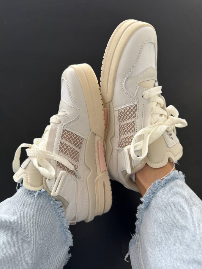 Adidas Forum Mod Low Cloud White Beige Wonder Quartz - Зображення 3