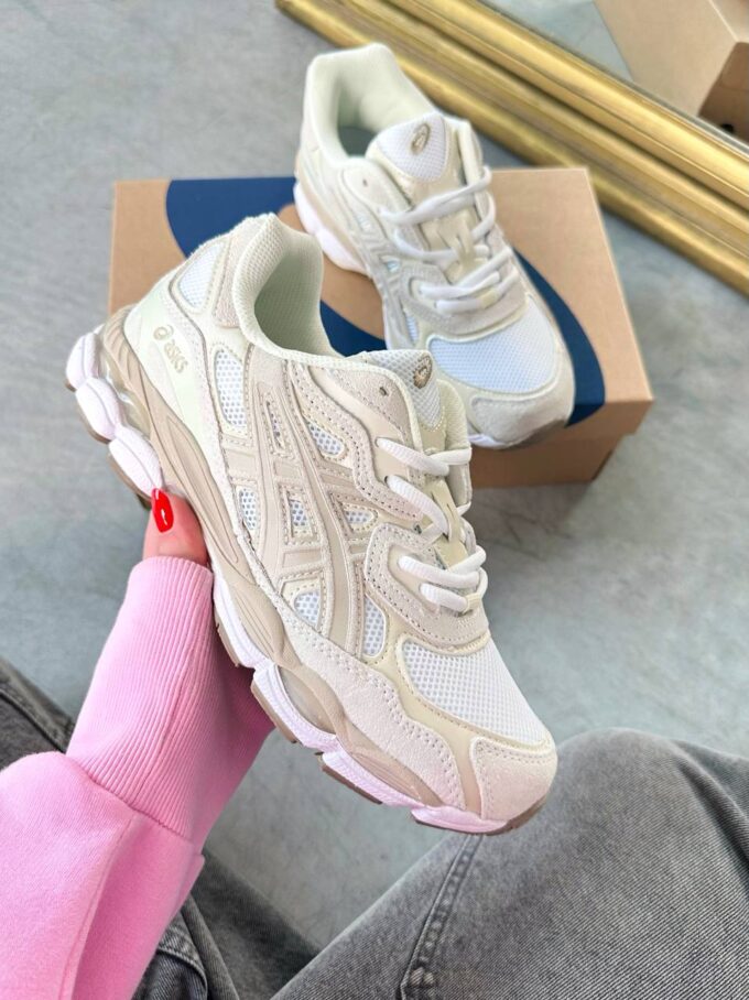 Asics Gel-Nyc White/ Feather Grey