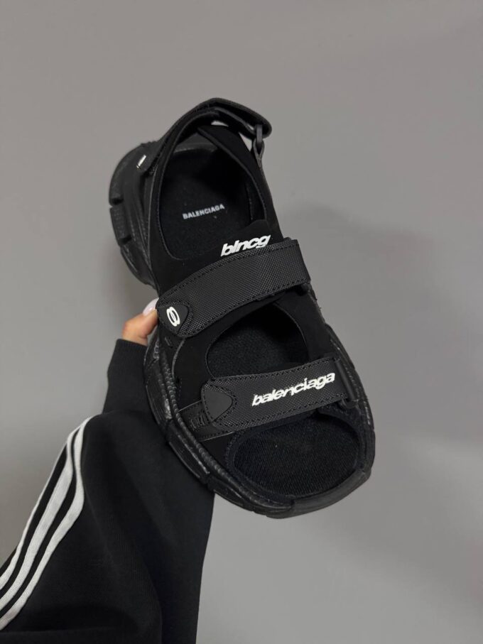 Balenciaga 3XL Sandals Black - Зображення 2