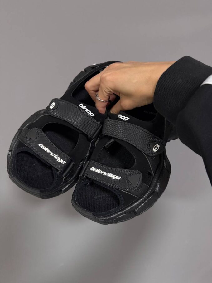 Balenciaga 3XL Sandals Black - Зображення 5