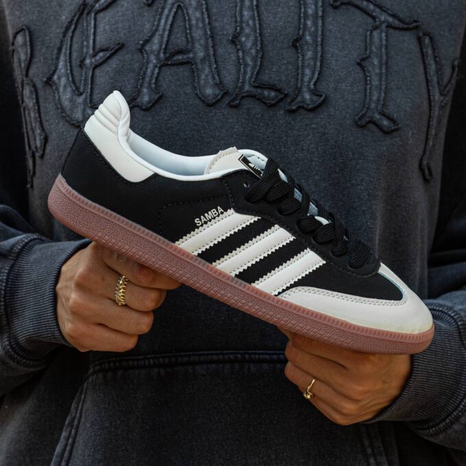 Adidas Samba OG Black Beige Gum - Зображення 4
