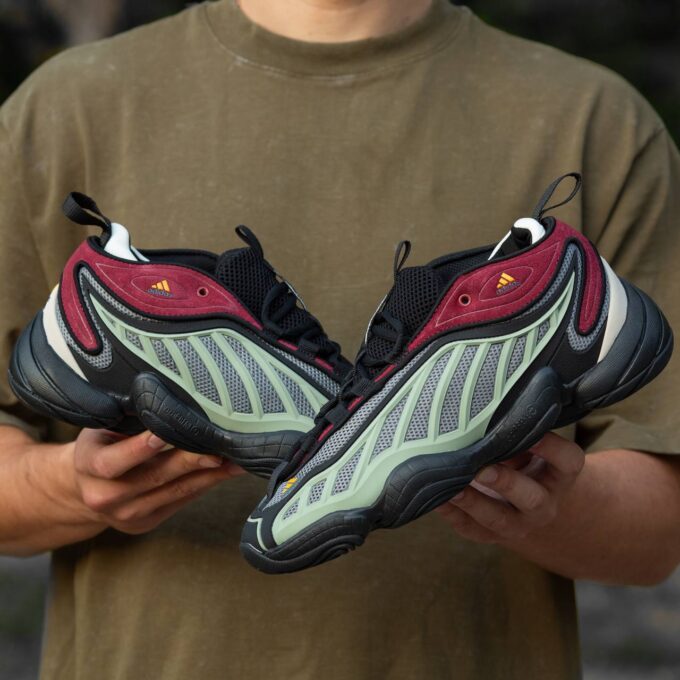 Adidas Yeezy 500 Mib  Black Green Red - Зображення 3