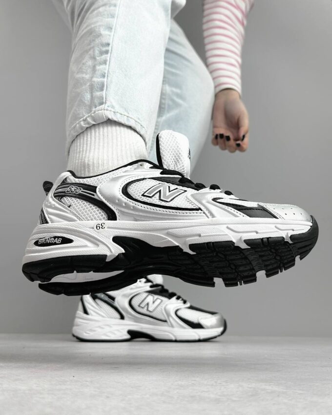 New Balance 530 Black Silver - Зображення 6