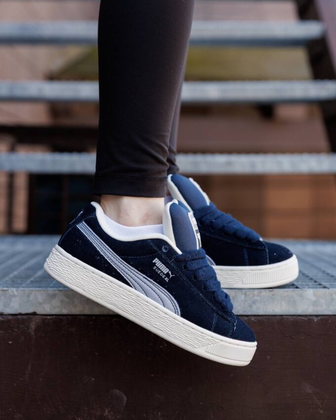 Puma Suede XL Dark Blue White - Зображення 2