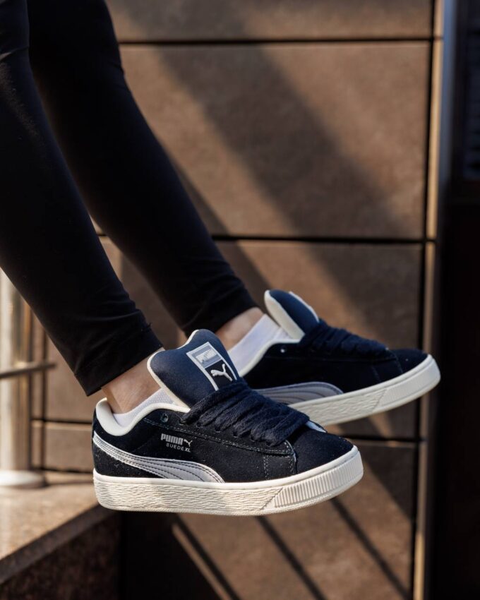 Puma Suede XL Dark Blue White - Зображення 3