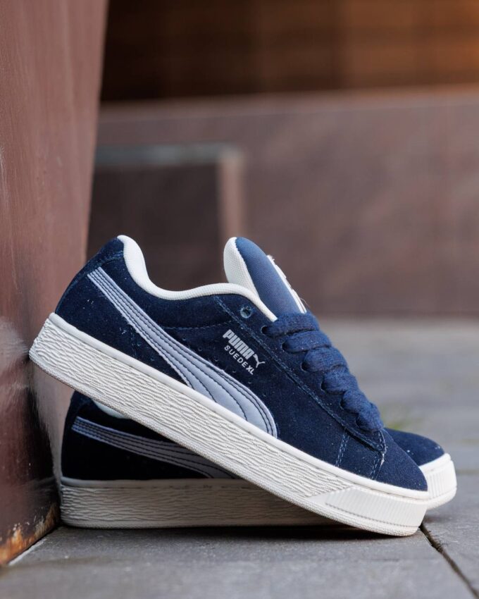 Puma Suede XL Dark Blue White - Зображення 7