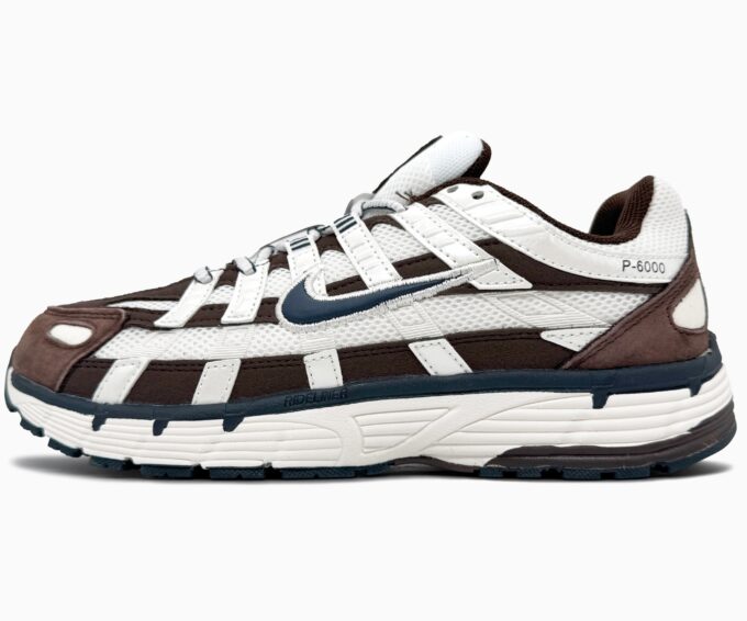 Nike P-6000 White Brown - Зображення 2