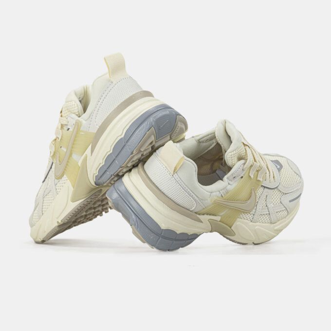 Nike V2K Runtekk White Beige Blue - Зображення 6