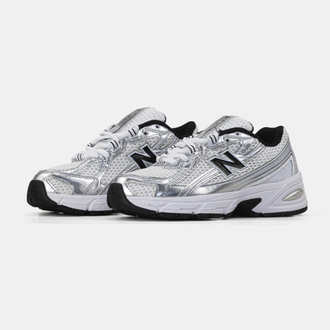 New Balance 740v2 White Silver Black - Зображення 3