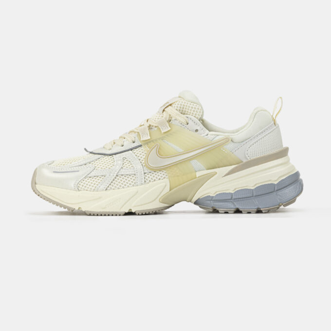 Nike V2K Runtekk White Beige Blue - Зображення 2