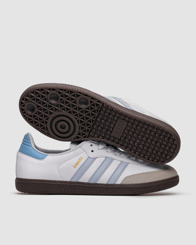 Adidas Samba Super Low White Blue - Зображення 5