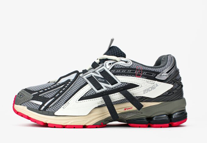New Balance 1906A Slate Grey Drift Red