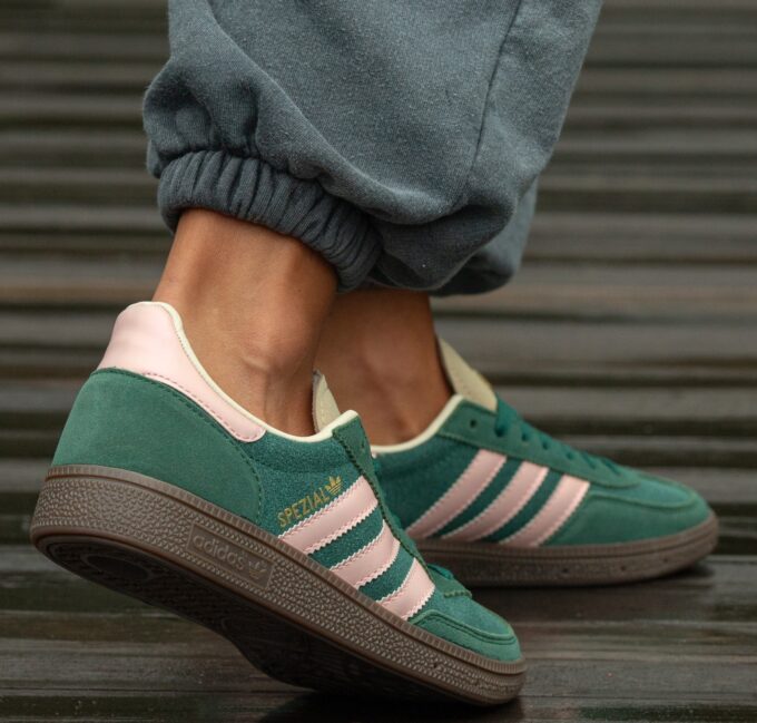 Adidas Spezial Green Rose Suede - Зображення 4