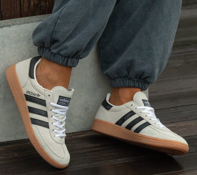 Adidas Spezial Grey Black Suede - Зображення 2
