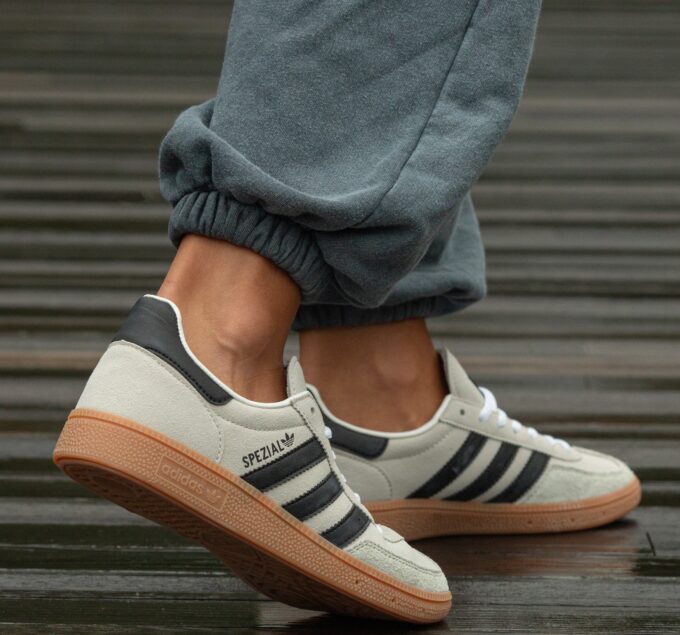 Adidas Spezial Grey Black Suede - Зображення 4