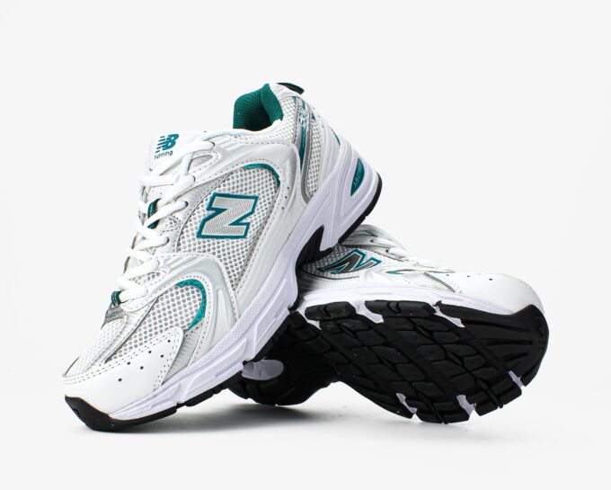 New Balance 530 White Silver Green - Зображення 4