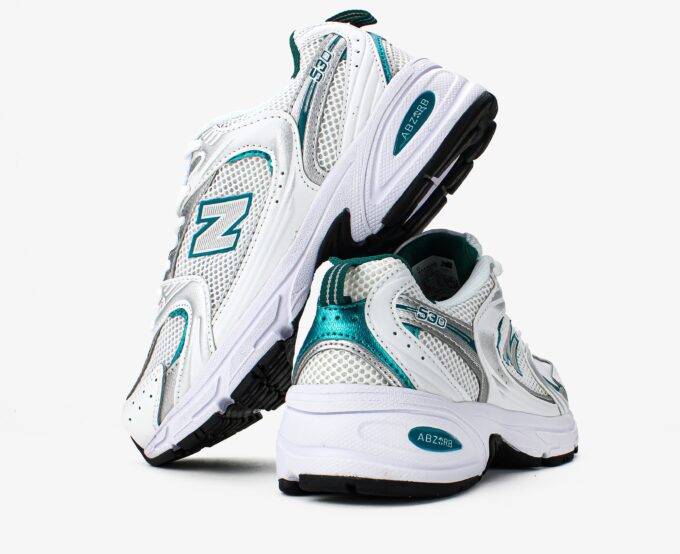 New Balance 530 White Silver Green - Зображення 6