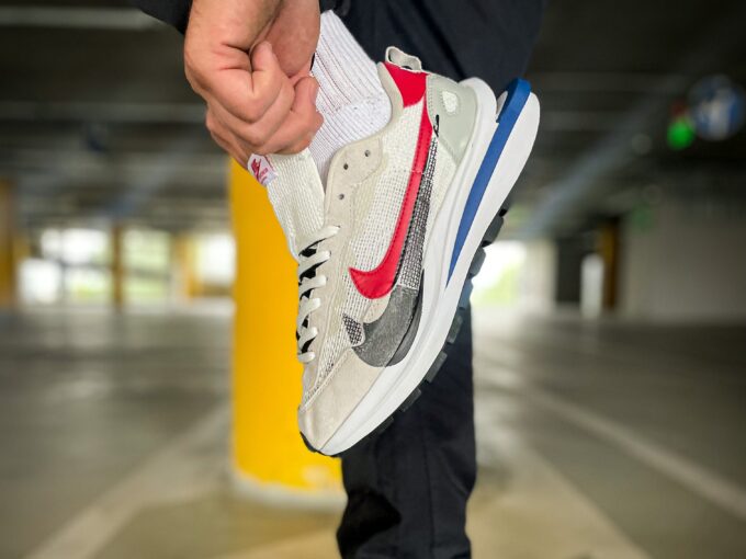 Nike Sacai Vaporwaffle Sport Fuchsia Game Royal - Зображення 5