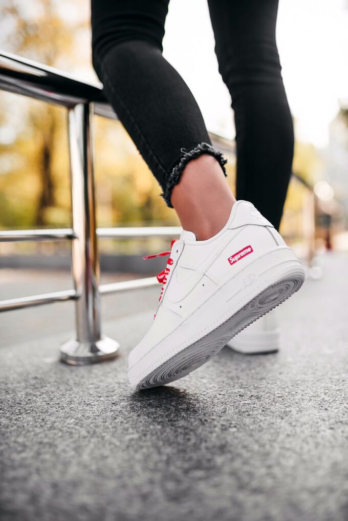 Nike Air Force 1 '07 Supreme White - Зображення 7
