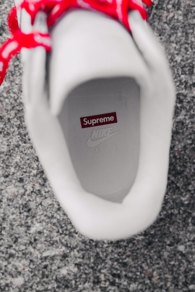 Nike Air Force 1 '07 Supreme White - Зображення 8