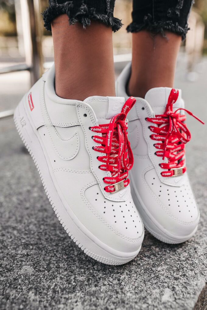 Nike Air Force 1 '07 Supreme White - Зображення 6