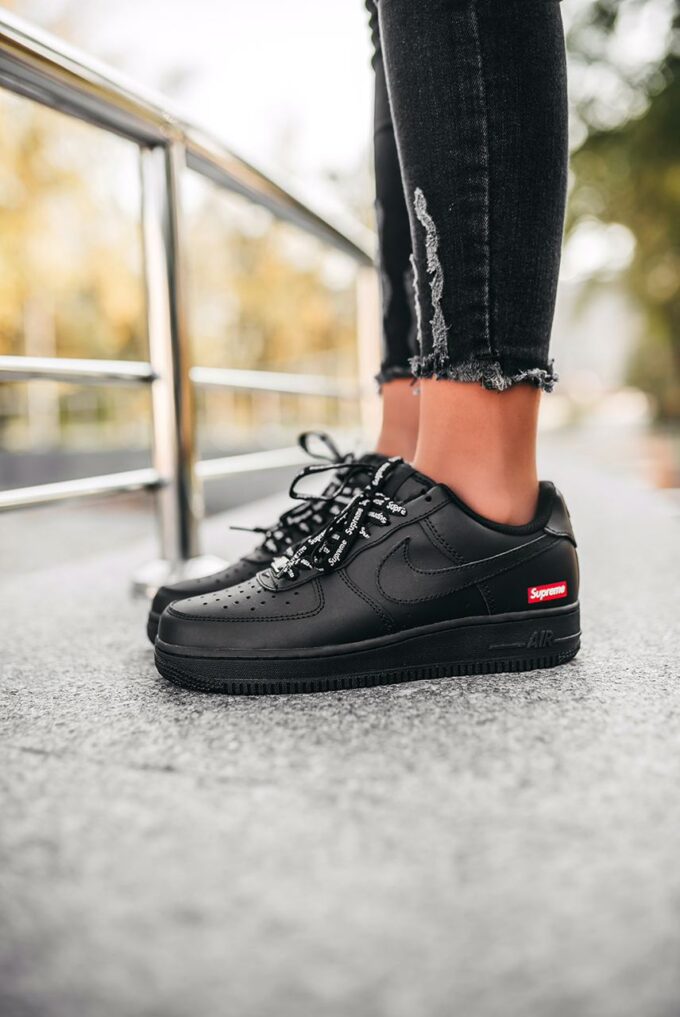 Nike Air Force 1 '07 Supreme Black