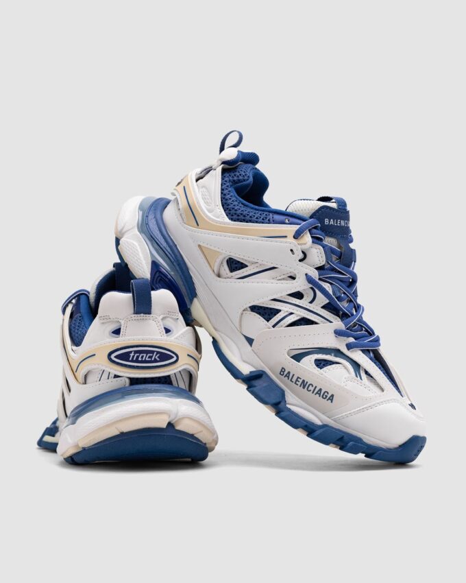Balenciaga Track Worn Out White Blue - Зображення 4