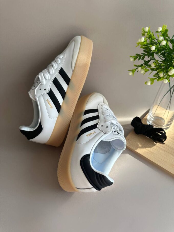 Adidas Samba XLG White Black - Зображення 6