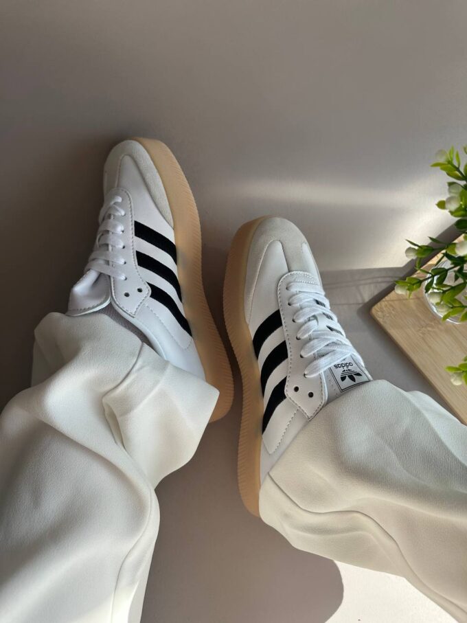 Adidas Samba XLG White Black - Зображення 5