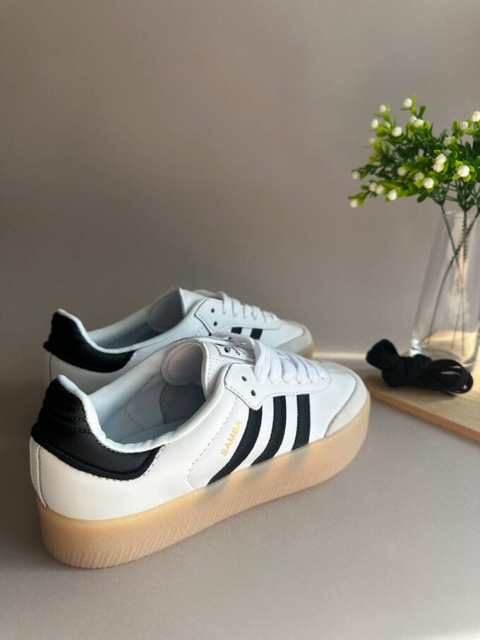 Adidas Samba XLG White Black - Зображення 3