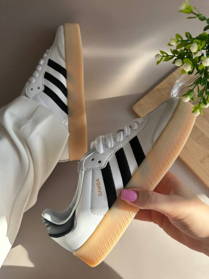 Adidas Samba XLG White Black