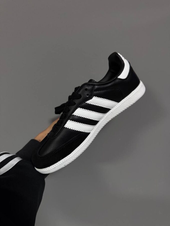 Adidas Samba Black / White Sole - Зображення 5