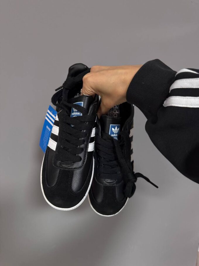 Adidas Samba Black / White Sole - Зображення 3