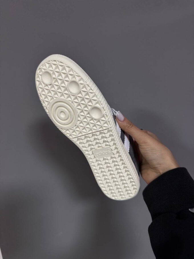 Adidas Samba Grey Suede / White Sole - Зображення 8