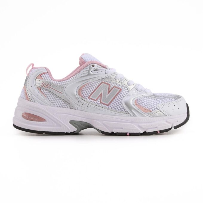 New Balance 530 Pink White Silver