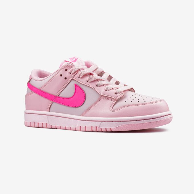 Nike Dunk Low GS Triple Pink - Зображення 4