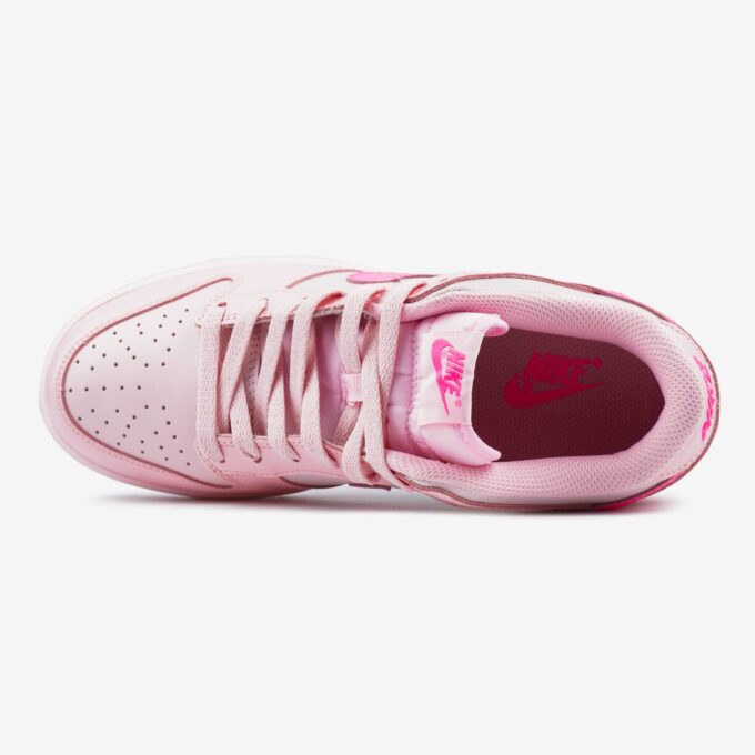 Nike Dunk Low GS Triple Pink - Зображення 7