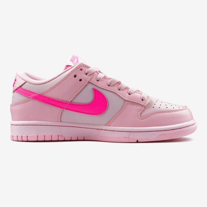Nike Dunk Low GS Triple Pink - Зображення 2