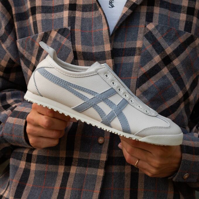 Asics Onitsuka Tiger Mexico 66 Slip-on Beige Blue - Зображення 4