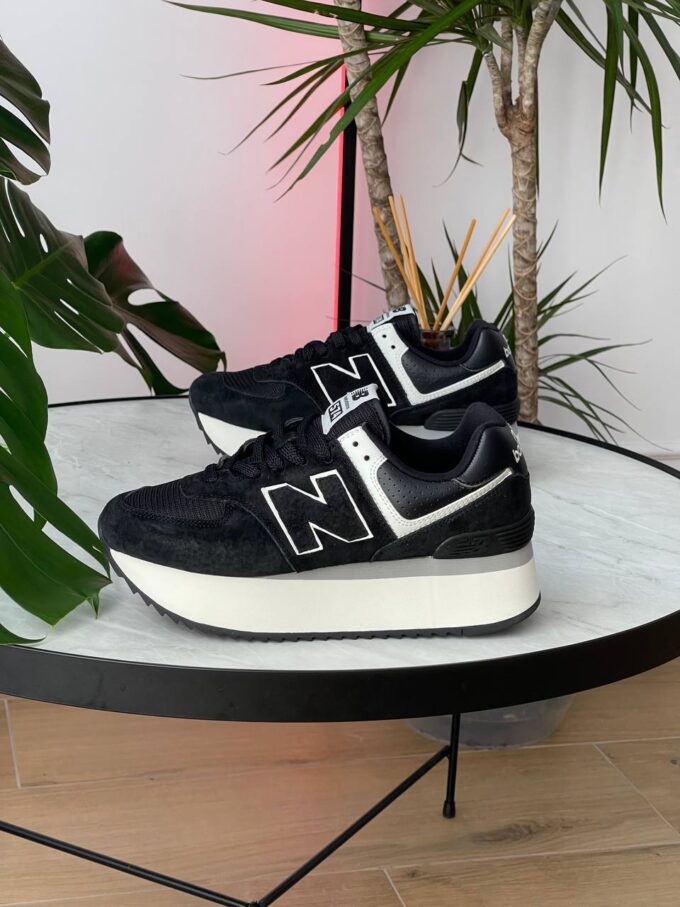 New Balance 574 Platform Black - Зображення 2