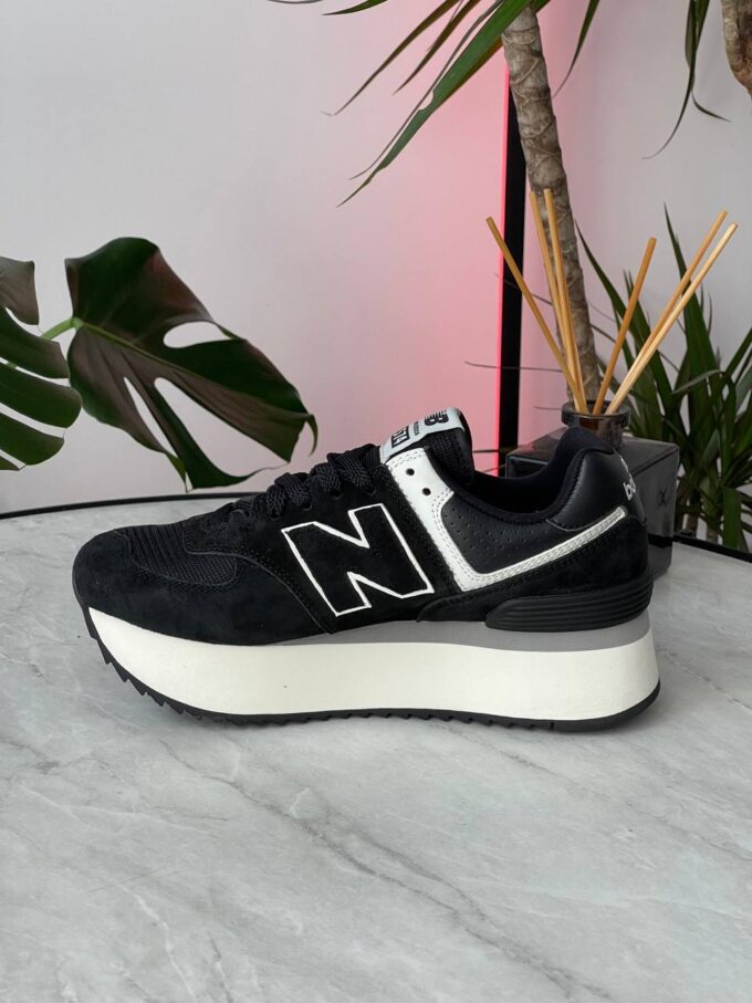 New Balance 574 Platform Black - Зображення 3