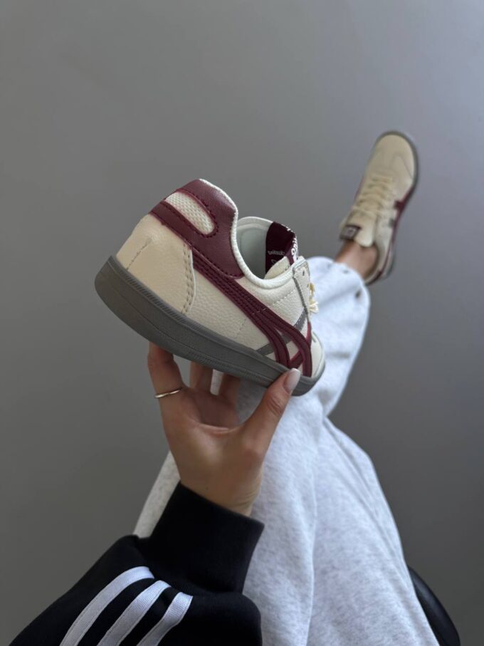 Asics Onitsuka Tiger White / Burgundy / Grey - Зображення 7