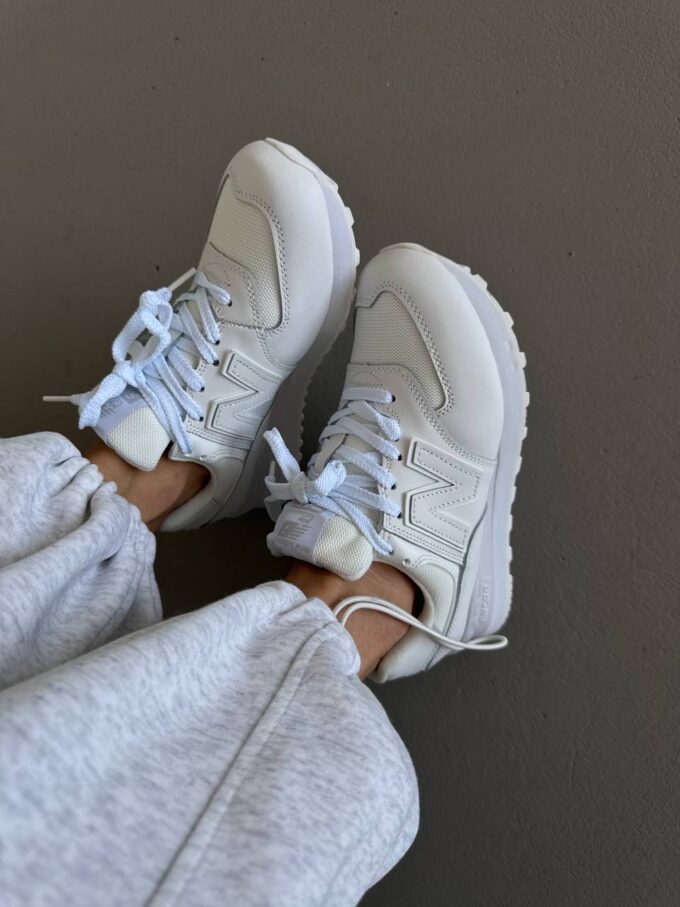 New Balance 574 Light Grey/Gold - Зображення 3